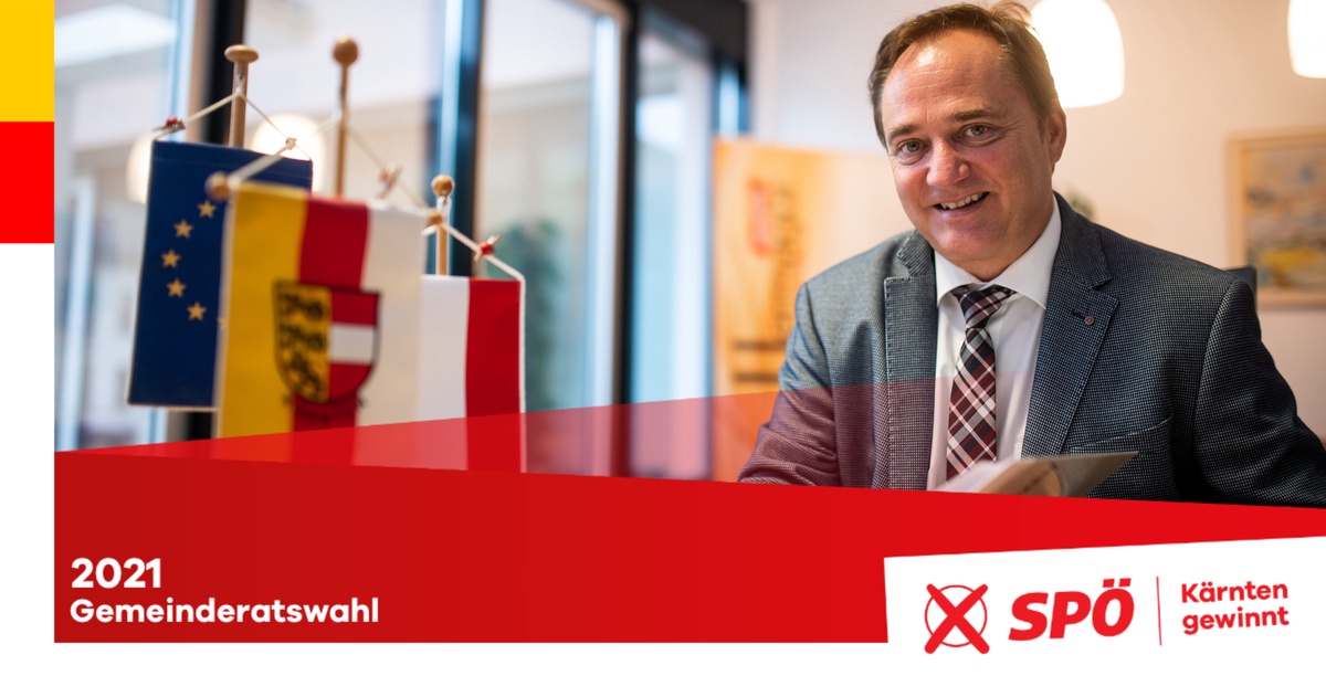 Hermagor: Siegfried Ronacher ist SP&Ouml;-Spitzenkandidat f&uuml;r die Gemeinderatswahl
