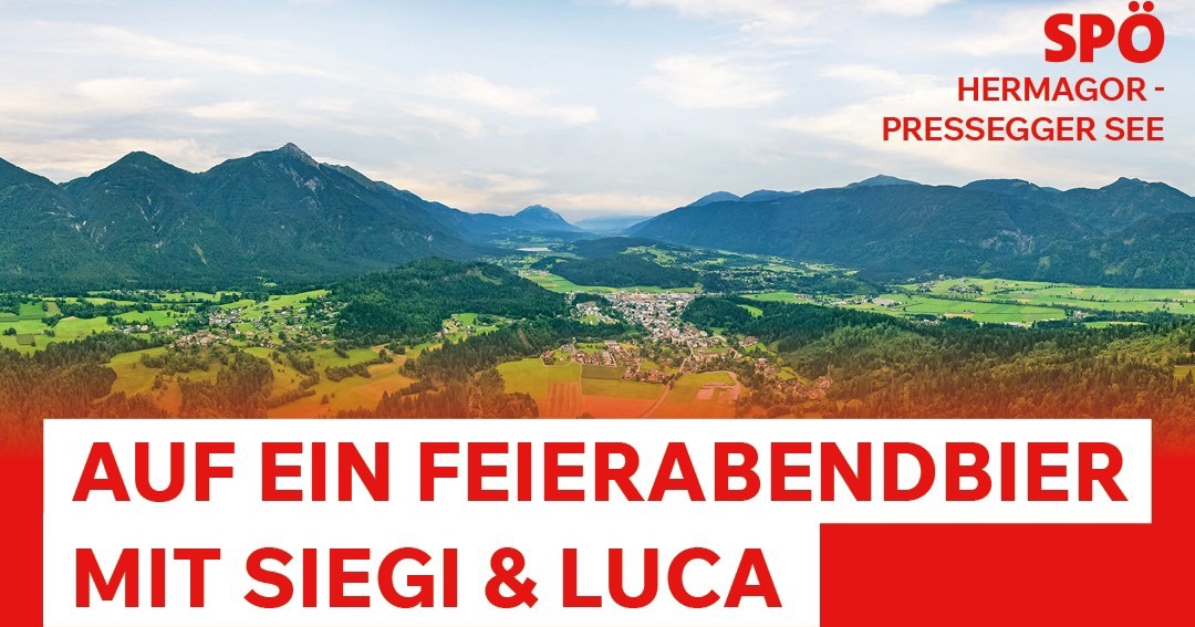 Auf ein Feierabendbier mit Siegi und Luca
