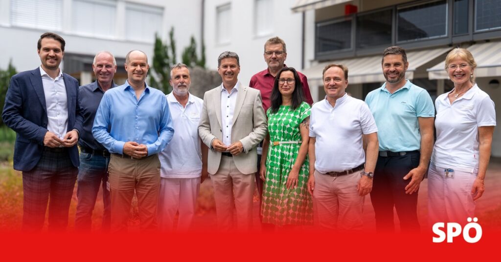 Landeshauptmann Fellner besuchte Gailtal Klinik in Hermagor